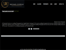 Tablet Screenshot of michaelconwayphotography.com